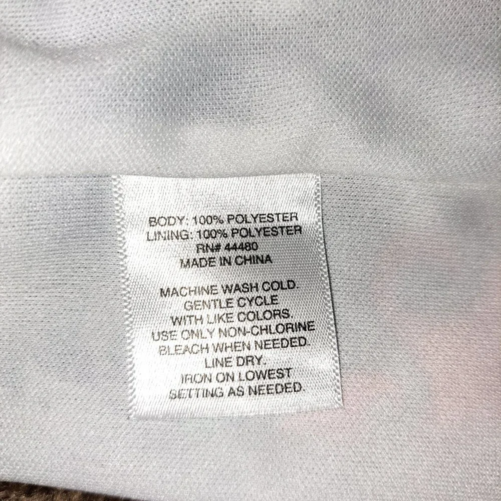 Dress T Paisley Print Sleeveless Shift Dress Size 10 - Picture 8 of 8